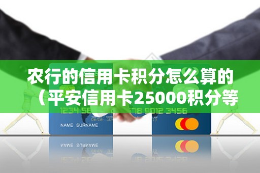 农行的信用卡积分怎么算的（平安信用卡25000积分等于多少钱）