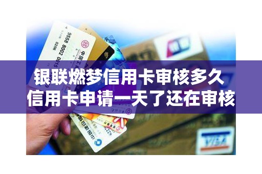 银联燃梦信用卡审核多久 信用卡申请一天了还在审核