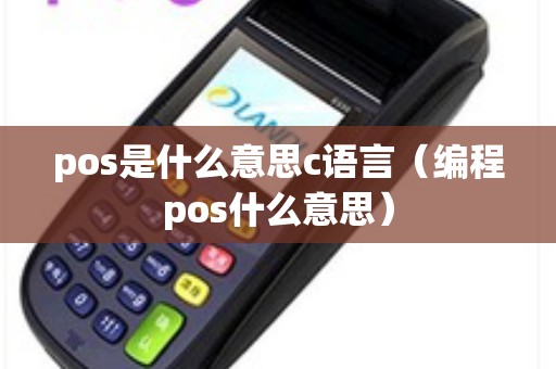 pos是什么意思c语言（编程pos什么意思）