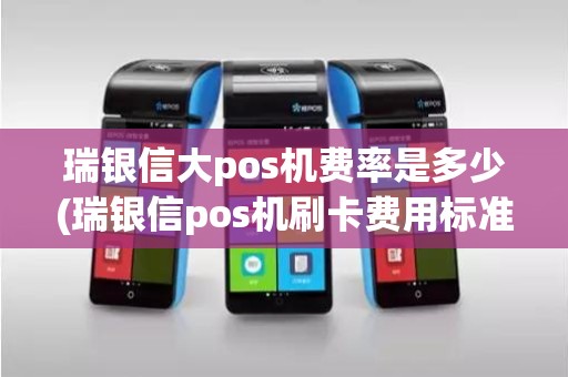 瑞银信大pos机费率是多少(瑞银信pos机刷卡费用标准)