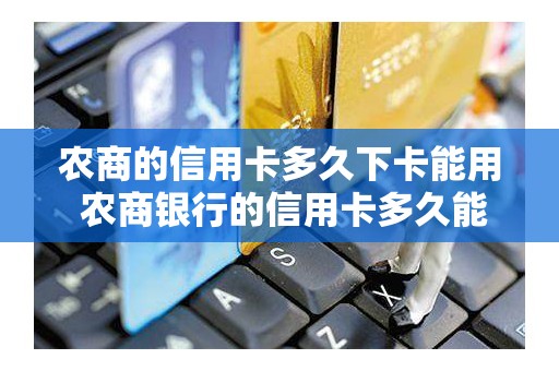 农商的信用卡多久下卡能用 农商银行的信用卡多久能办下来