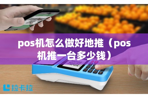 pos机怎么做好地推（pos机推一台多少钱）