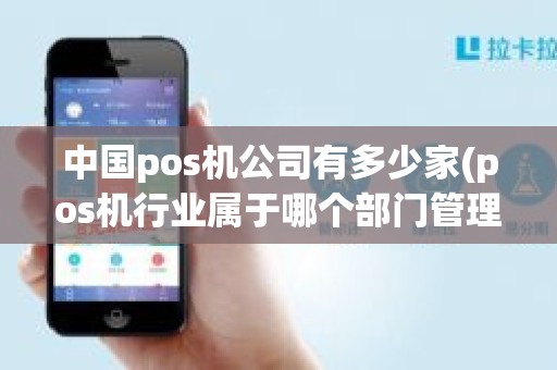 中国pos机公司有多少家(pos机行业属于哪个部门管理)