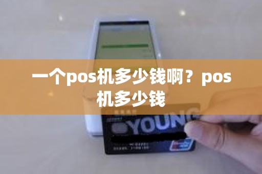 一个pos机多少钱啊？pos机多少钱