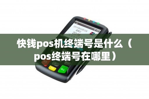 快钱pos机终端号是什么（pos终端号在哪里）