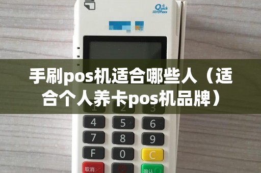 手刷pos机适合哪些人（适合个人养卡pos机品牌）