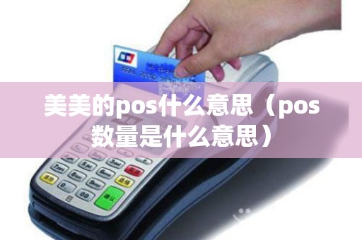 美美的pos什么意思（pos数量是什么意思）