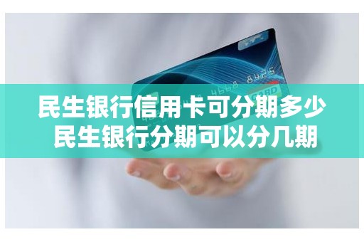 民生银行信用卡可分期多少 民生银行分期可以分几期