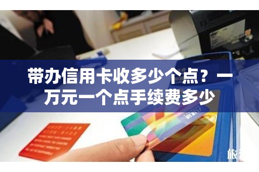 带办信用卡收多少个点？一万元一个点手续费多少