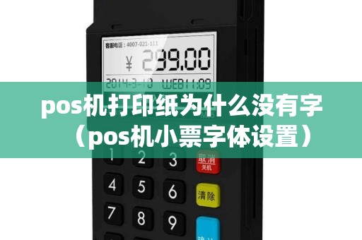 pos机打印纸为什么没有字（pos机小票字体设置）