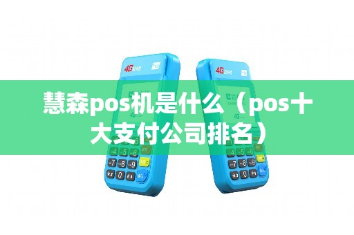 慧森pos机是什么（pos十大支付公司排名）