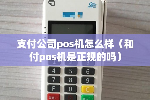 支付公司pos机怎么样（和付pos机是正规的吗）