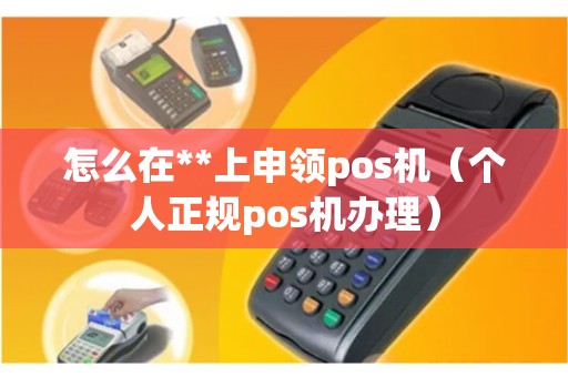 怎么在**上申领pos机（个人正规pos机办理）