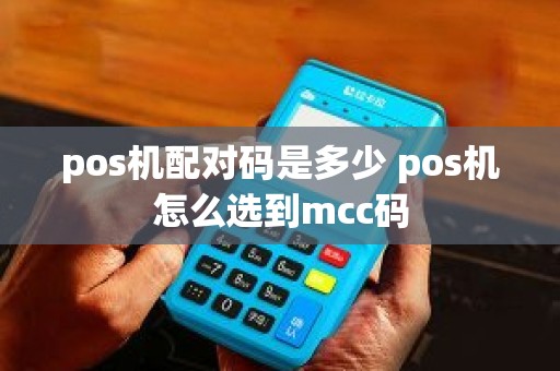 pos机配对码是多少 pos机怎么选到mcc码