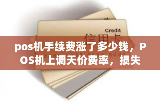 pos机手续费涨了多少钱，POS机上调天价费率，损失的手续费怎么要回来