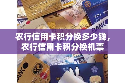 农行信用卡积分换多少钱，农行信用卡积分换机票