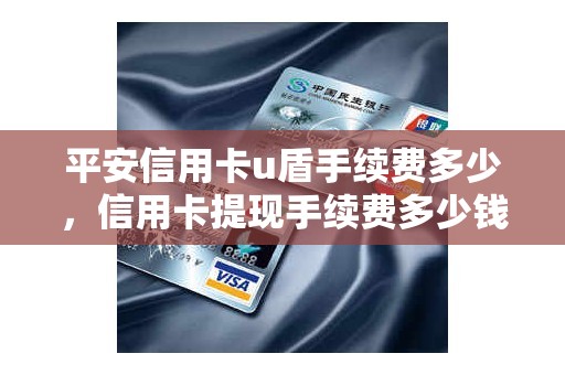 平安信用卡u盾手续费多少，信用卡提现手续费多少钱