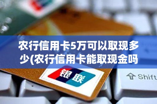 农行信用卡5万可以取现多少(农行信用卡能取现金吗)