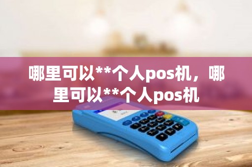 哪里可以**个人pos机，哪里可以**个人pos机