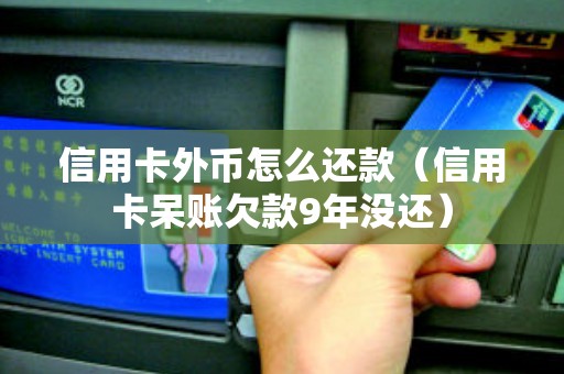 信用卡外币怎么还款（信用卡呆账欠款9年没还）