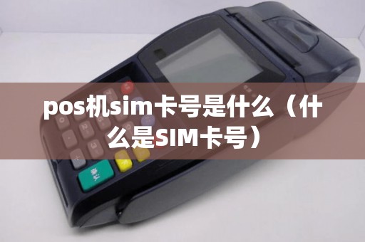 pos机sim卡号是什么（什么是SIM卡号）