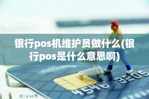 银行pos机维护员做什么(银行pos是什么意思啊)