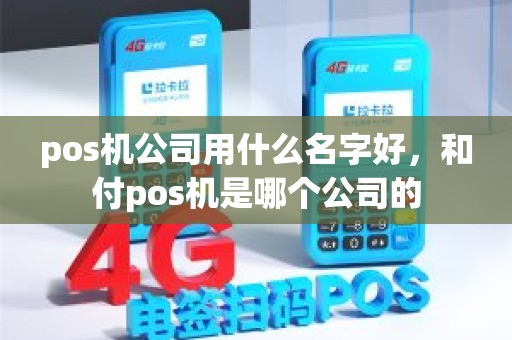 pos机公司用什么名字好，和付pos机是哪个公司的