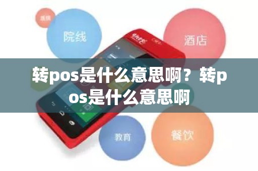 转pos是什么意思啊？转pos是什么意思啊