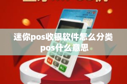 迷你pos收银软件怎么分类 pos什么意思