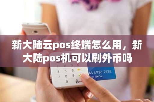 新大陆云pos终端怎么用，新大陆pos机可以刷外币吗