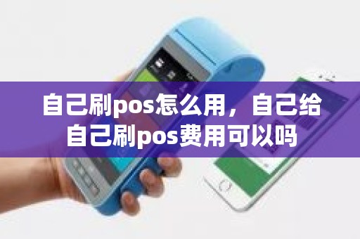 自己刷pos怎么用，自己给自己刷pos费用可以吗