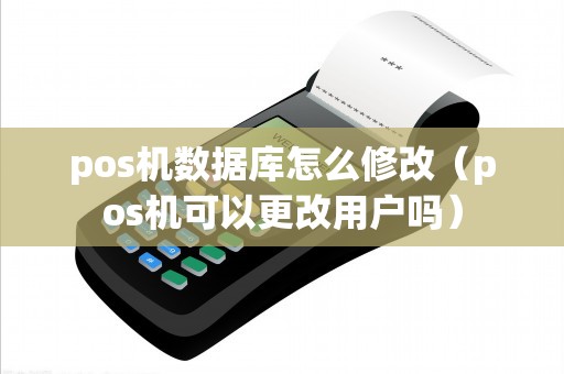 pos机数据库怎么修改（pos机可以更改用户吗）