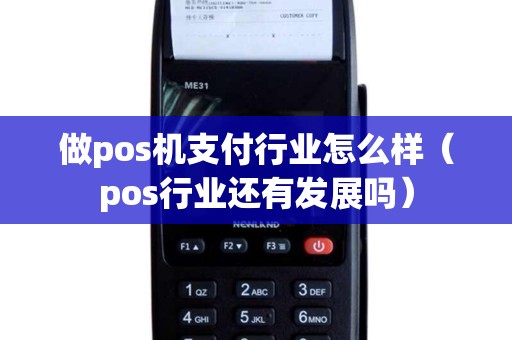 做pos机支付行业怎么样（pos行业还有发展吗）