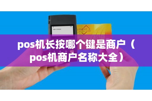 pos机长按哪个键是商户（pos机商户名称大全）