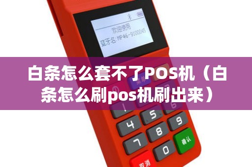 白条怎么套不了POS机（白条怎么刷pos机刷出来）