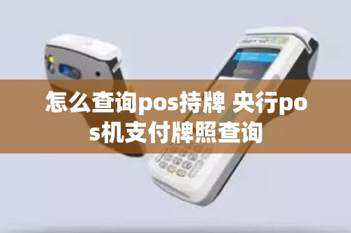 怎么查询pos持牌 央行pos机支付牌照查询