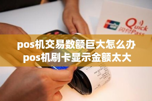 pos机交易数额巨大怎么办 pos机刷卡显示金额太大