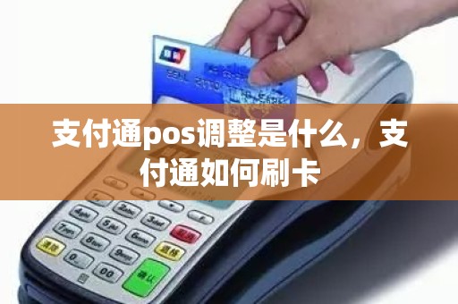 支付通pos调整是什么，支付通如何刷卡