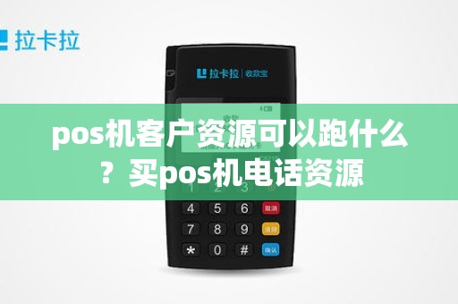 pos机客户资源可以跑什么？买pos机电话资源