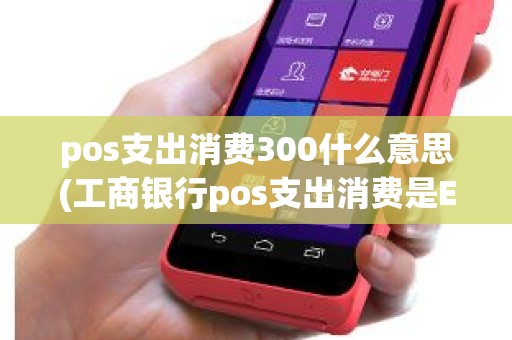 pos支出消费300什么意思(工商银行pos支出消费是ECT吗)