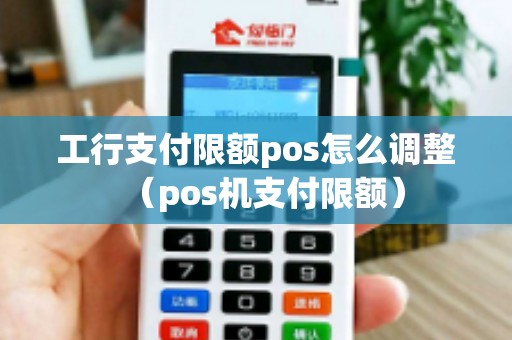 工行支付限额pos怎么调整（pos机支付限额）