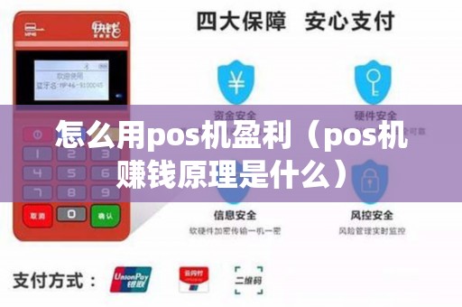 怎么用pos机盈利（pos机赚钱原理是什么）