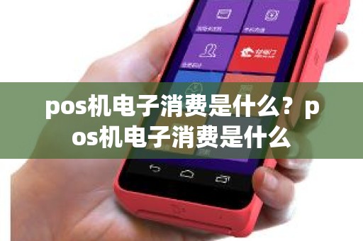 pos机电子消费是什么？pos机电子消费是什么