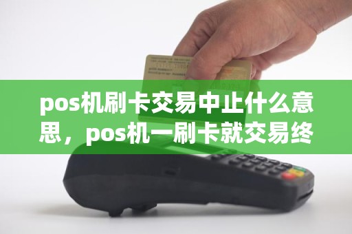 pos机刷卡交易中止什么意思，pos机一刷卡就交易终止