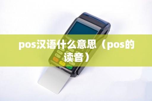 pos汉语什么意思（pos的读音）