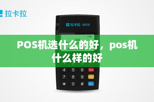 POS机选什么的好，pos机什么样的好