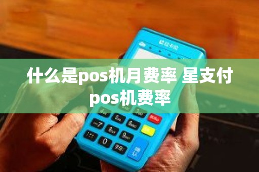 什么是pos机月费率 星支付pos机费率