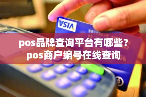 pos品牌查询平台有哪些？pos商户编号在线查询