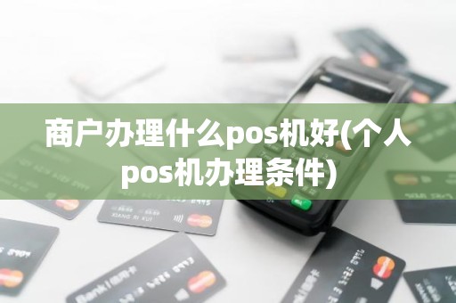 商户办理什么pos机好(个人pos机办理条件)