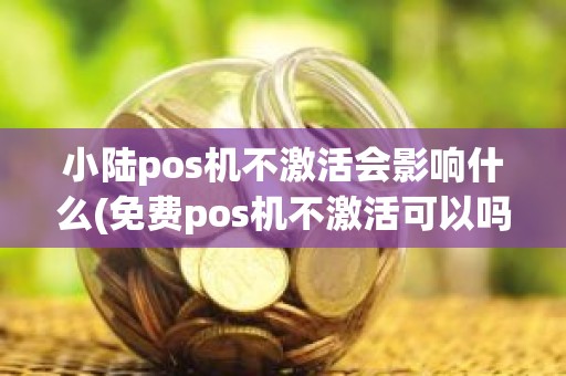 小陆pos机不激活会影响什么(免费pos机不激活可以吗)